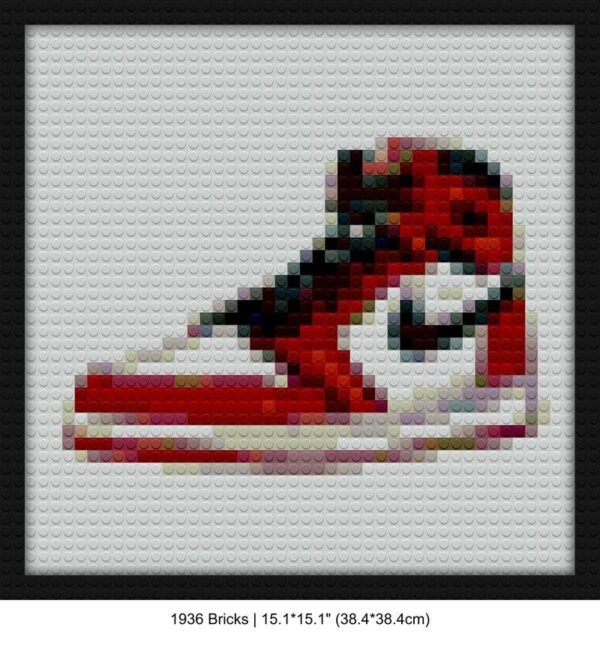 Sneaker art diy blocks