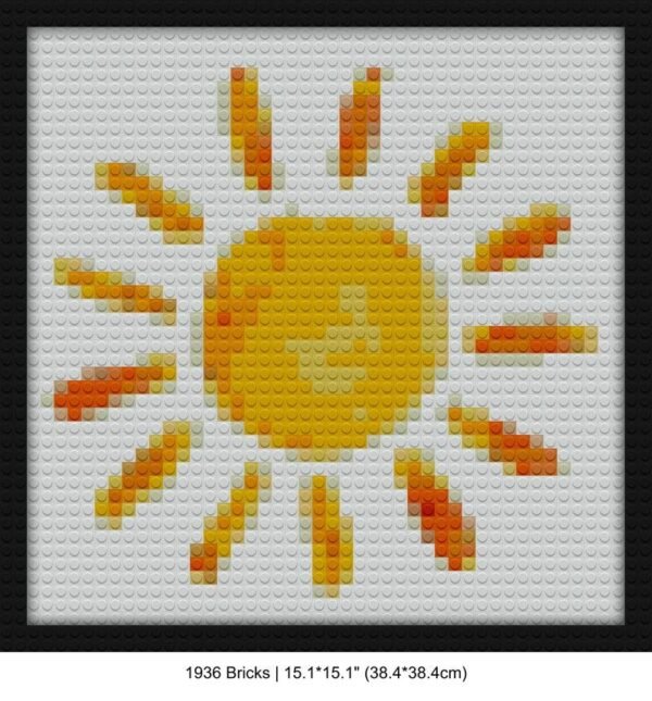 Sun bricks diy mosaic