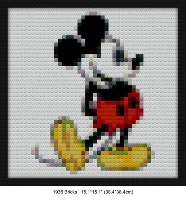 Disney-inspired art mosaic art