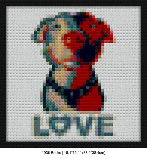 Animal lovers mosaic wall art