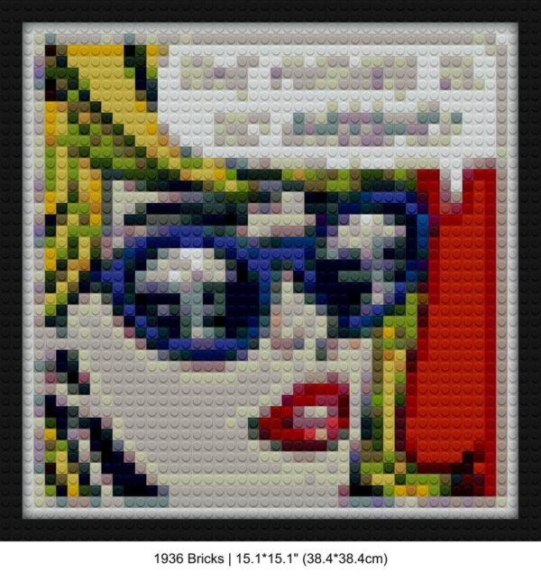 Pop art home decor diy bricks art