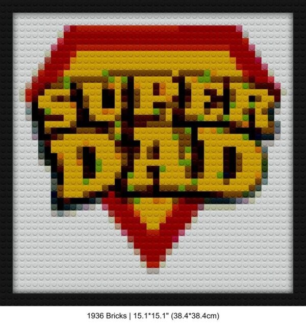Father's day gifts brick block art