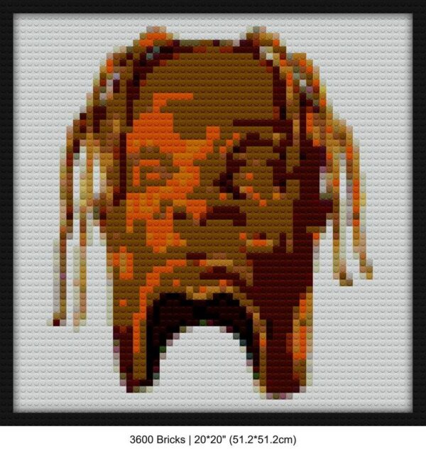 Astroworld brick block art