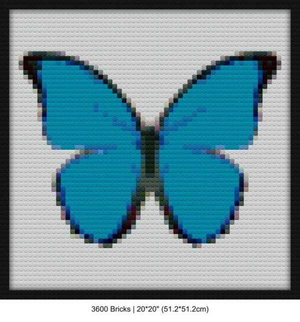 Butterfly butterfly art mosaic wall art