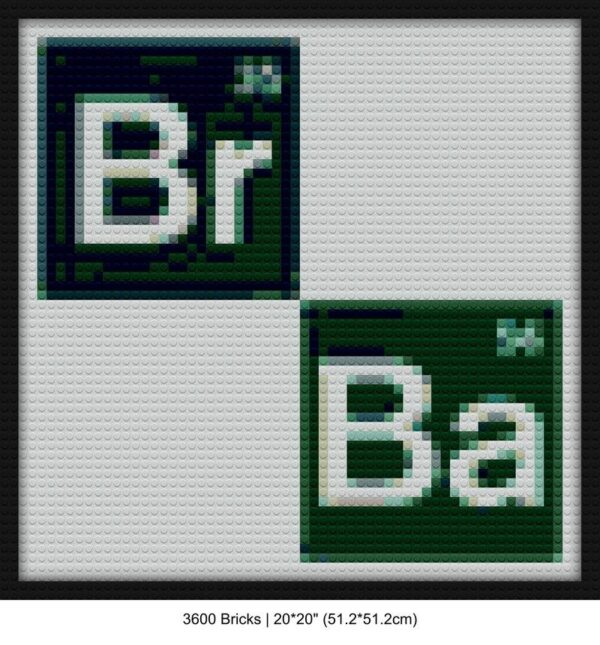 Breaking bad mosaic blocks