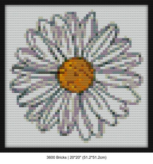 Daisy diy mosaic