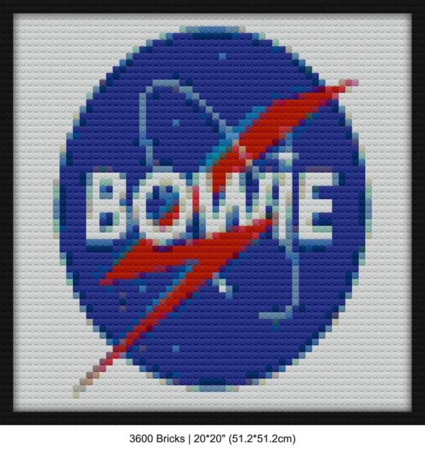 David bowie nasa funny men _amp_ women brick block art