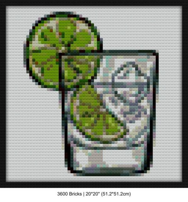 Gin and tonic diy mosaic