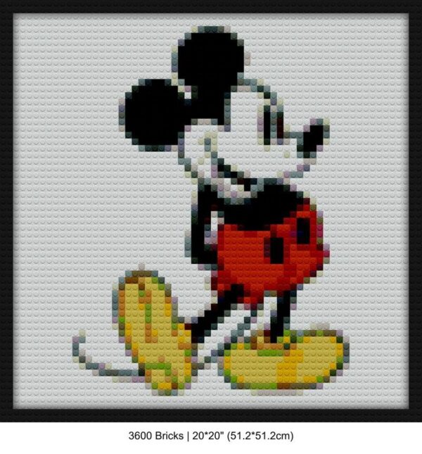 Mickey diy wall art