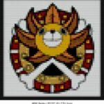 One piece brick block art