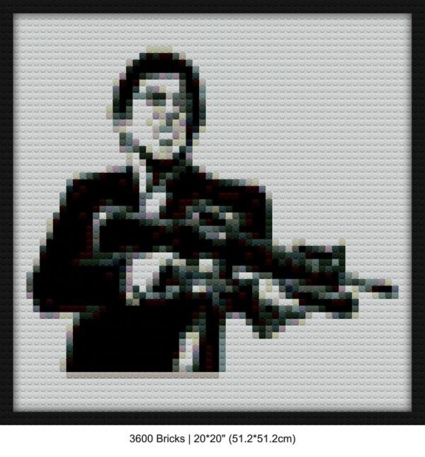 Scarface mosaic wall art