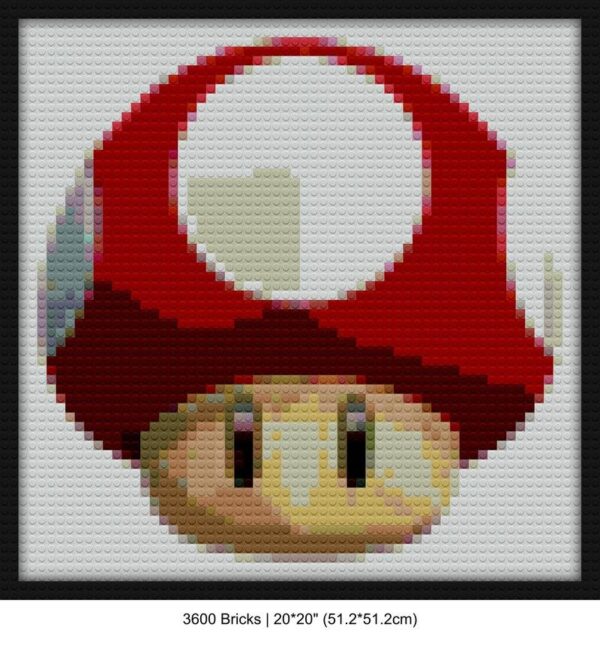 Nintendo mosaic wall art