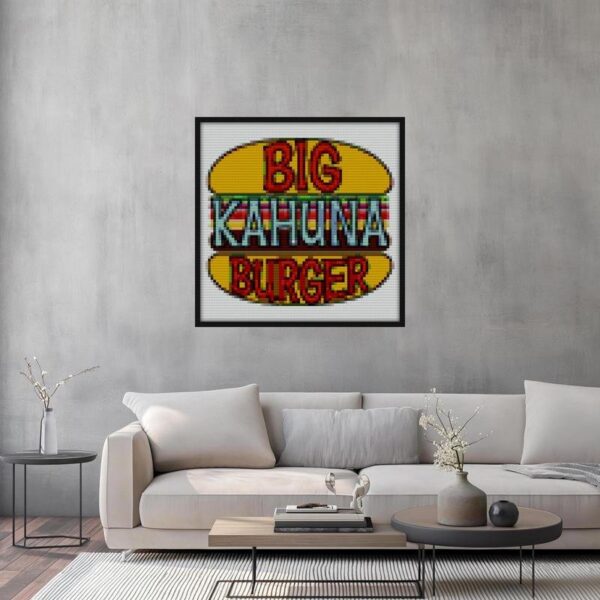 Big Kahuna Burger Tee Bricks mosaic blocks