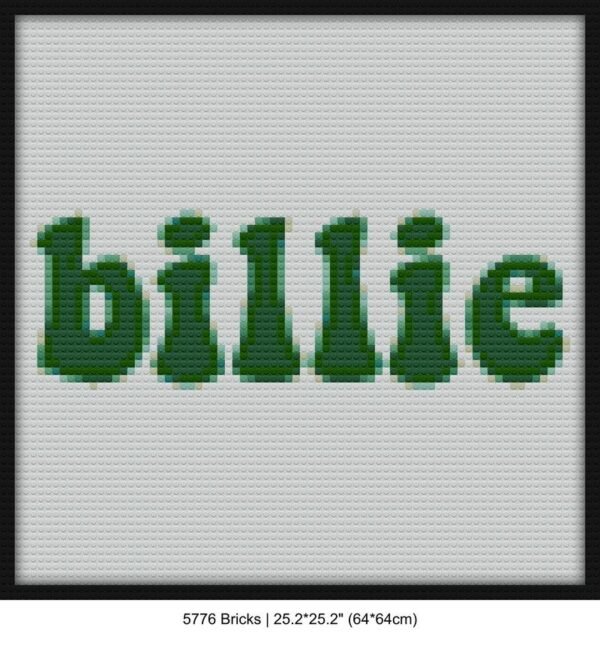 Billie eilish diy mosaic