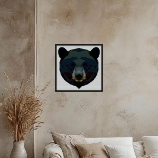 Black Bear Bricks diy art