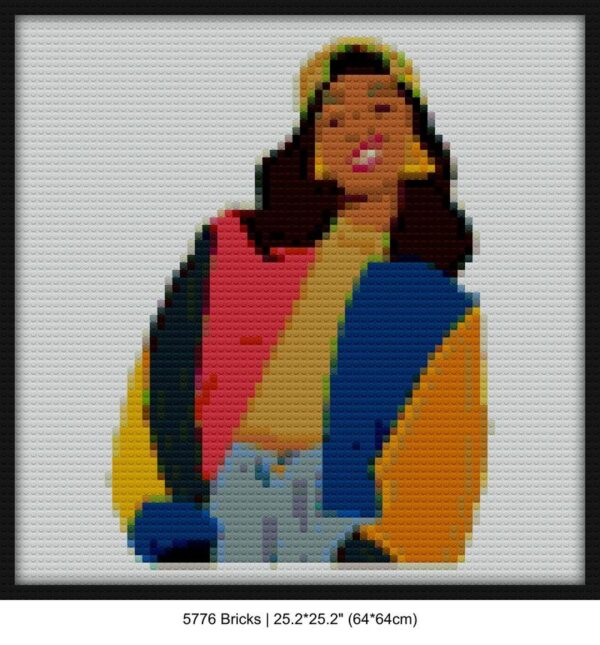 Cardi b diy mosaic