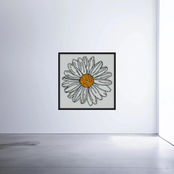 Daisy Bricks diy mosaic