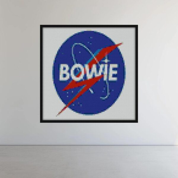 David Bowie NASA Funny Men _amp_ Women Bricks brick block art