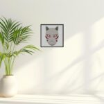 FOX MASK Bricks brick block art