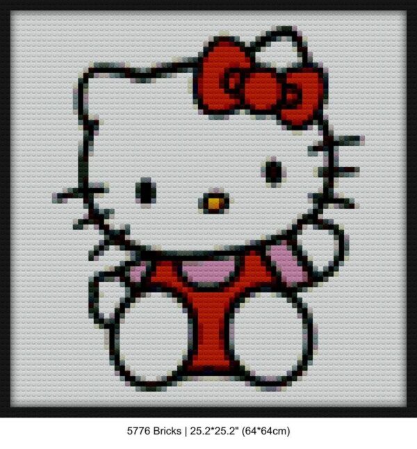 Sanrio mosaic art