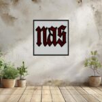 Nas Illmatic Logo Bricks mosaic art