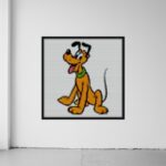 Pluto Bricks diy wall art