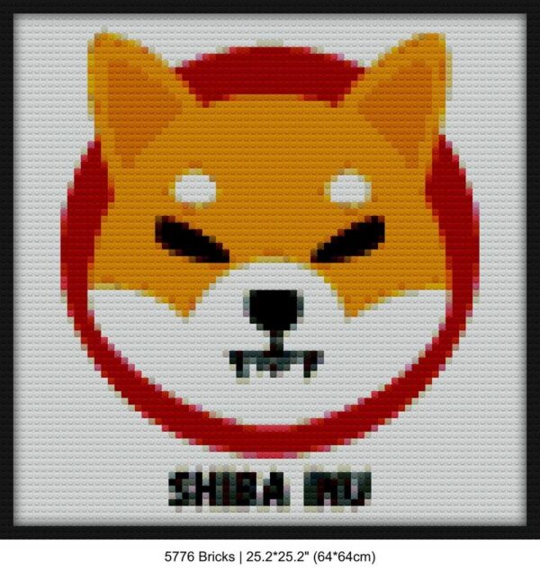 Shib mosaic art