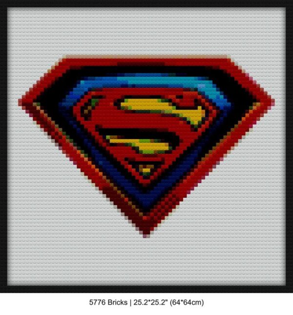 Superman diy wall art