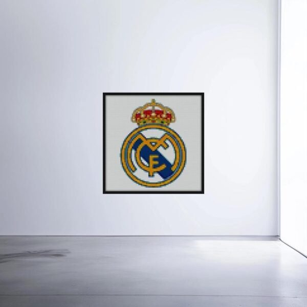 The Madrid CF Logo Bricks diy art
