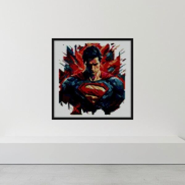 Unleash the Hero Within with Iconic Superman Designs 3 Bricks diy art