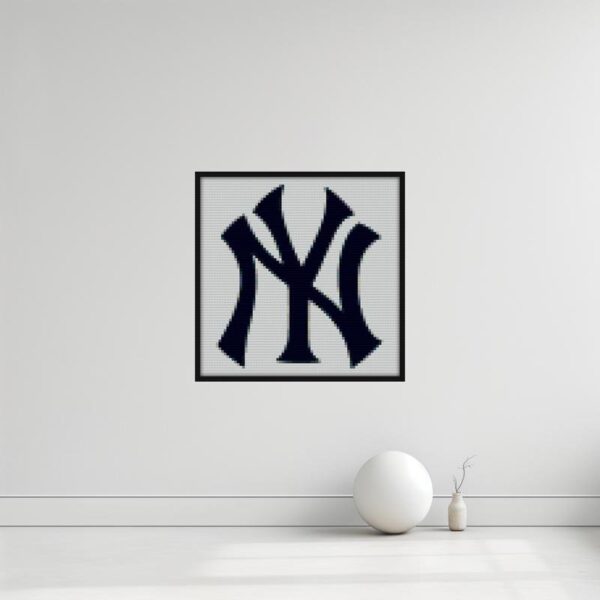 yankees ny city Bricks diy mosaic