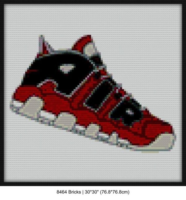 Nike brick block art