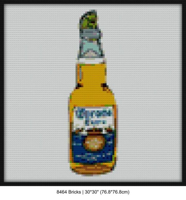 Summer beer mosaic blocks