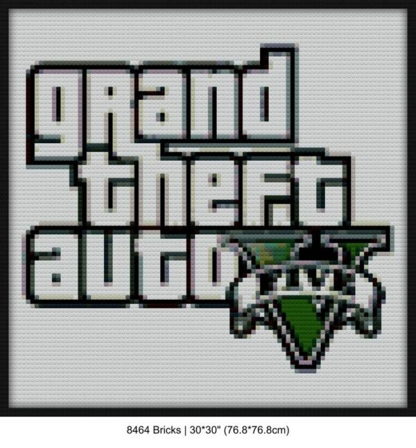 Grand theft auto diy mosaic