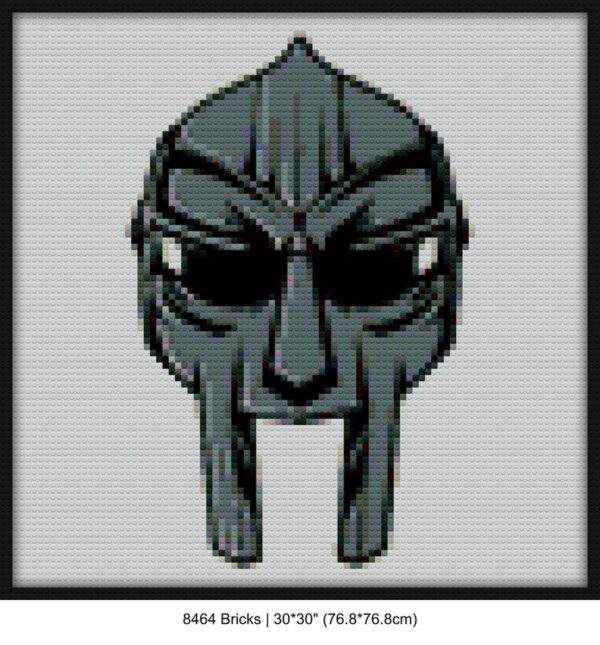 Mfdoom brick block art