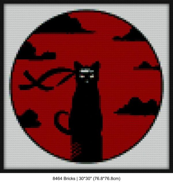 Itachi naruto mosaic art