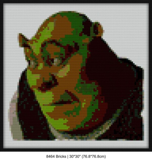 Shrek diy wall art