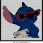 Glasses diy bricks art