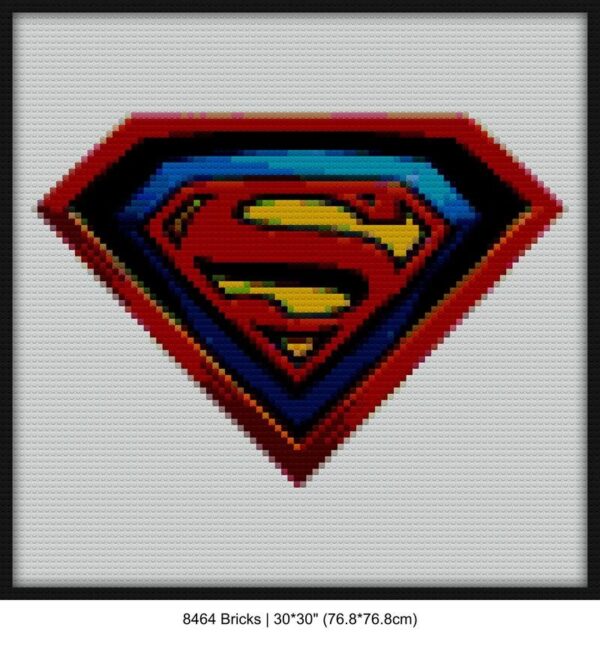 Superman diy art