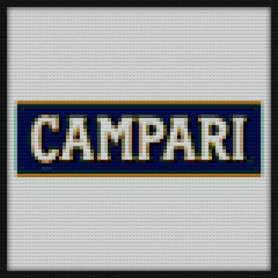 Campari Shirt Bricks Art