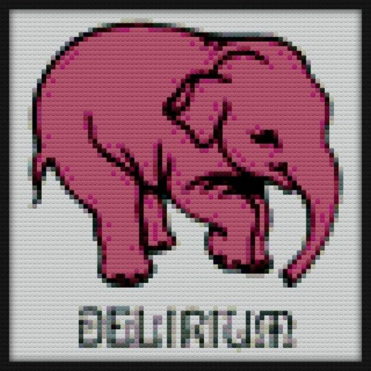 Delirium tremens Bricks Art | Compatible with LEGO-style bricks | Pixel Brick Art