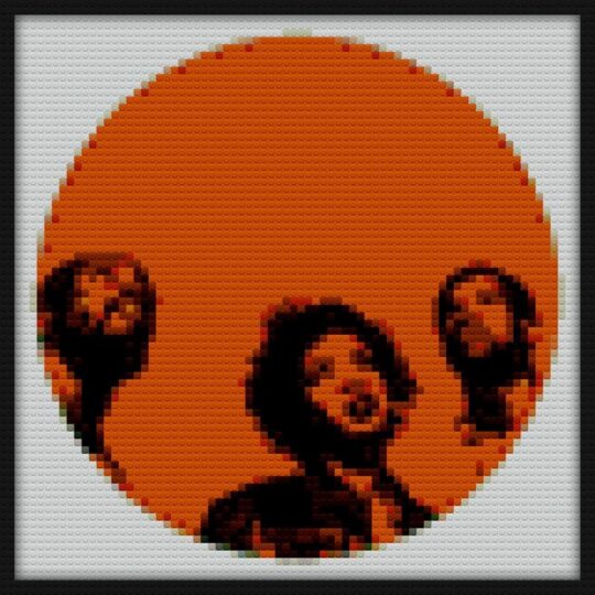 Fugees Minimal Bricks Art | Compatible with LEGO-style bricks | Pixel Brick Art