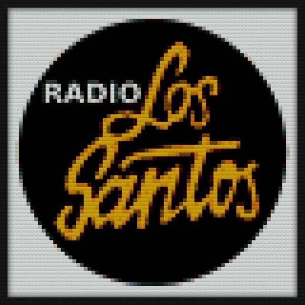 GTA V Radio Radio Los Santos Bricks Art