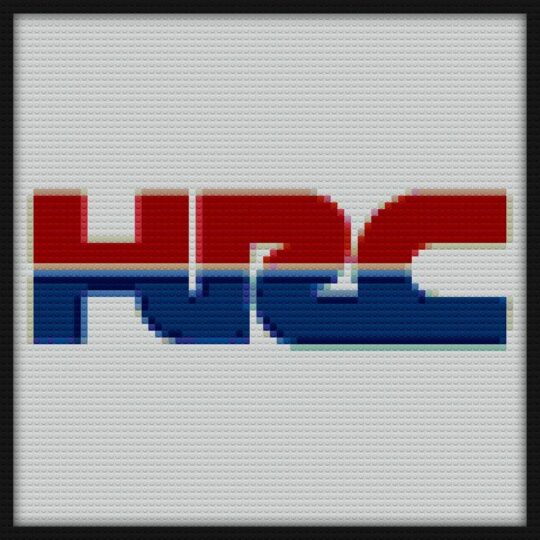 HRC Design Bricks Art | Compatible with LEGO-style bricks | Pixel Brick Art