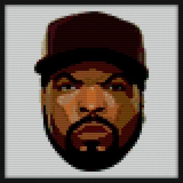 Ice Cube N W A Cool Bricks Art