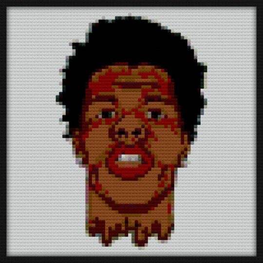 Lil Baby Bricks Art | Compatible with LEGO-style bricks | Pixel Brick Art