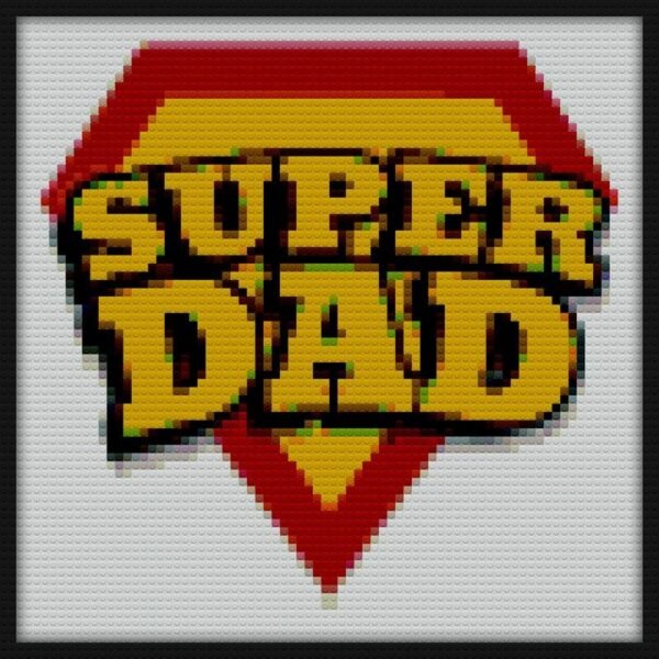 SUPER DAD IS DAD GIFTS FOR FATHER S DAY Bricks Art