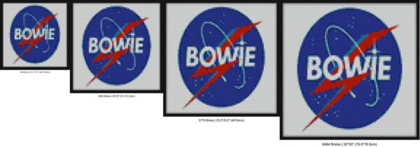 David Bowie NASA Funny Men _amp_ Women Bricks mosaic art