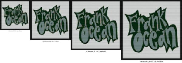 frank ocean Bricks mosaic art