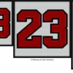 G O A T 23 Bricks mosaic art